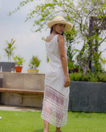 Load image into Gallery viewer, Boho Panel Lace Midi Dress