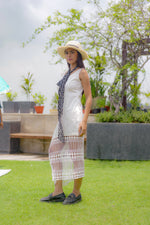 Load image into Gallery viewer, Boho Panel Lace Midi Dress