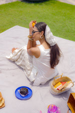 Load image into Gallery viewer, Pearl Edge Sleeveless Peplum Top