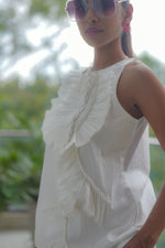 Load image into Gallery viewer, Ruffle Bloom Sleeveless Cord-set