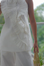 Load image into Gallery viewer, Ruffle Bloom Sleeveless Cord-set