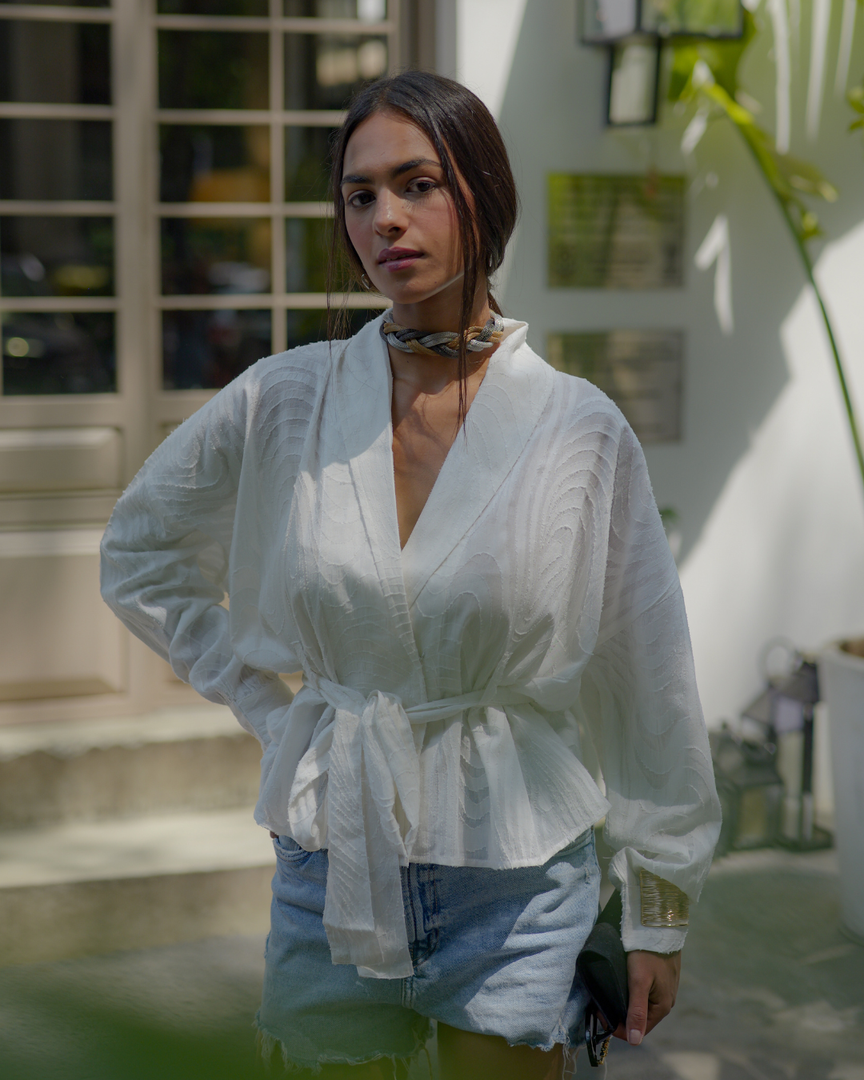 Whisper Knot Blouse