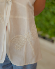 Whisperwing-Sleeveless Dragonfly Top