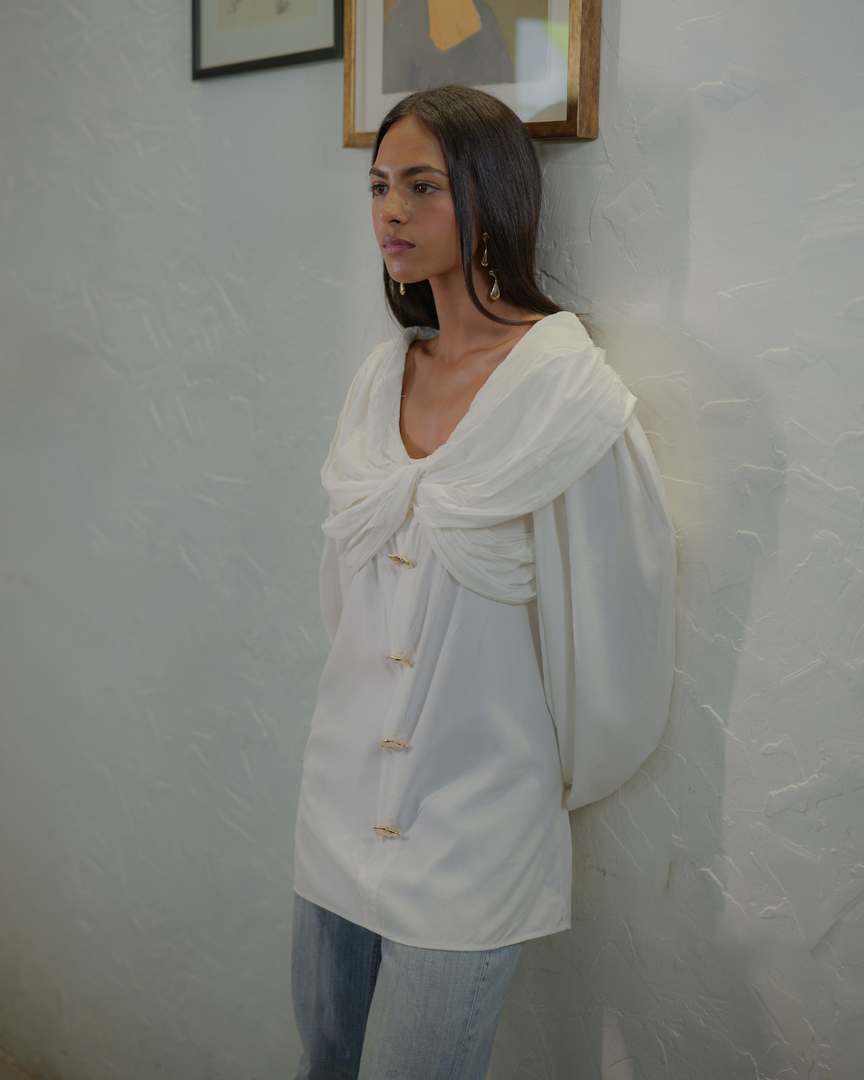 Bloom Sleeves Top