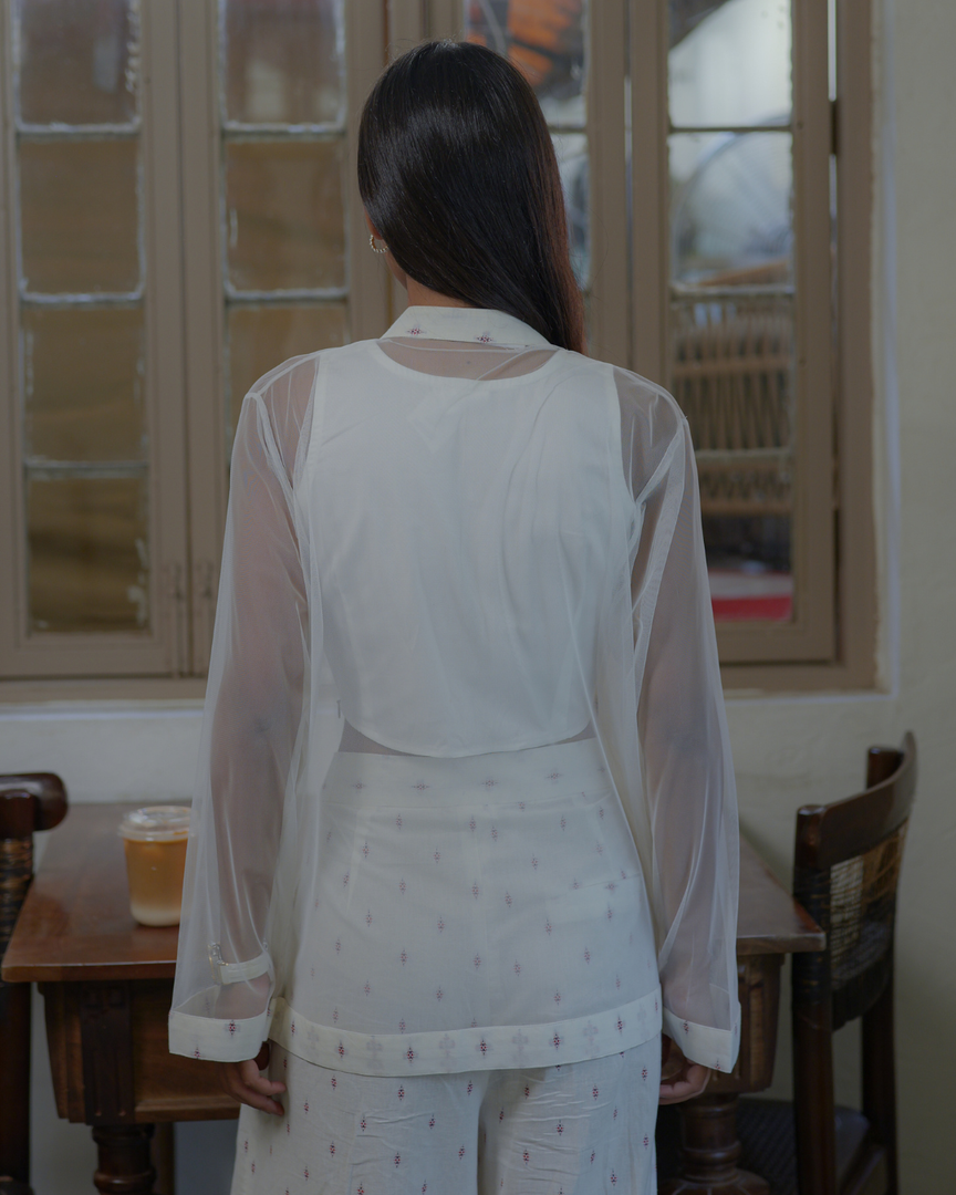 Sheer Bloom Jacket