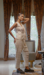 Load image into Gallery viewer, Crinkle Cloud Cotton Trousers
