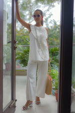 Load image into Gallery viewer, Ruffle Bloom Sleeveless Cord-set
