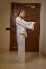 Load image into Gallery viewer, Coastal Calm Cotton Co-ord Set
