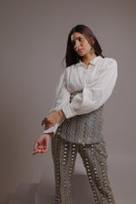 Load image into Gallery viewer, Sheesh Glitter Pants &amp; Corset