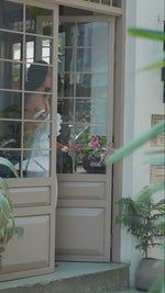 Load and play video in Gallery viewer, Ivory Ruffle Top