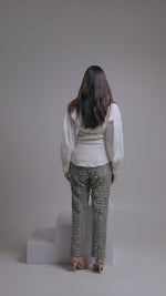 Load and play video in Gallery viewer, Sheesh Glitter Pants &amp; Corset